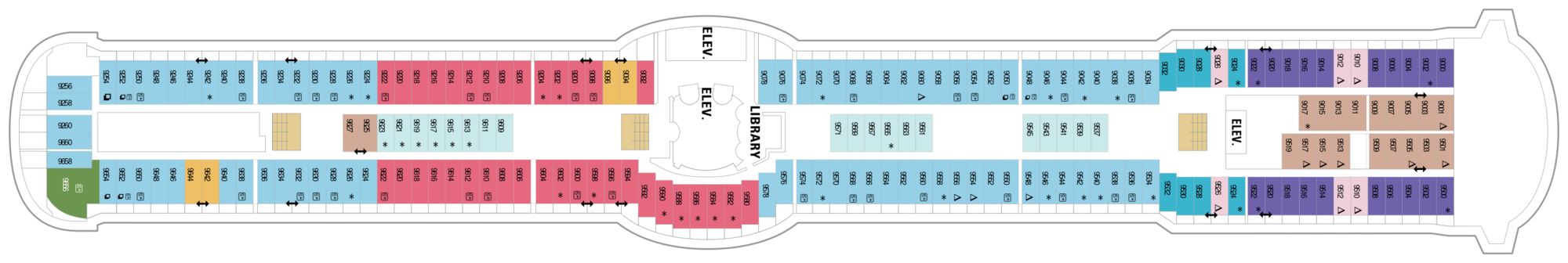 Deck 9 plan